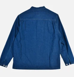FOB FACTORY Chemises*F2442 Denim Us Army Shirt P/o