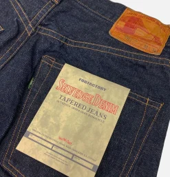 FOB FACTORY Jeans*F153 Selvedge Denim Tapered