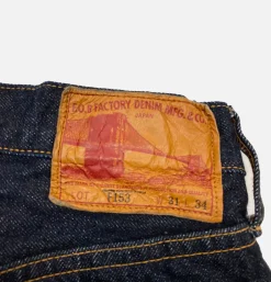 FOB FACTORY Jeans*F153 Selvedge Denim Tapered