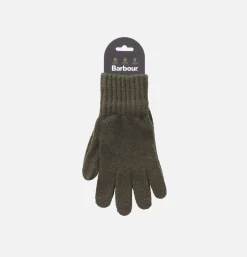 BARBOUR Gants • Bonnets • Echarpes*Gants Lambswool Olive