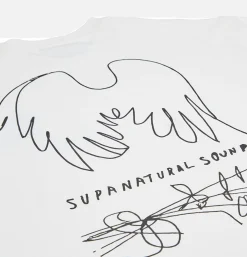 DEUS T-shirts*Hauntology Tee Vintage White