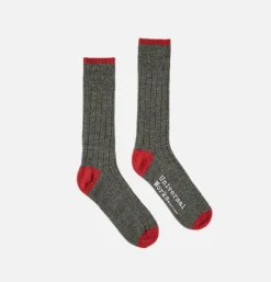 Homme UNIVERSAL WORKS Chaussettes*Hike Sock Wool Derby