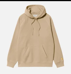 CARHARTT WIP Sweats & Polaires*Hooded Chase Sweat Sable