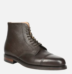 Homme JOSEPH CHEANEY Bottes*Jarrow Iii Walnut Grain Marron