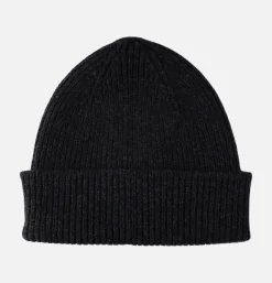 ROBERT MACKIE Gants • Bonnets • Echarpes*Mac Rib Hat Charcoal