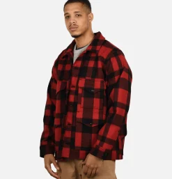 FILSON Blousons & Manteaux*Mackinaw Cruiser Red Black