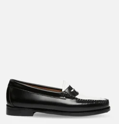 Femme G.H. BASS Chaussures*Mocassin Femme Weejun Noir et blanc