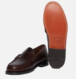 Homme G.H. BASS Mocassins*Mocassin Larson Weejun Chocolate