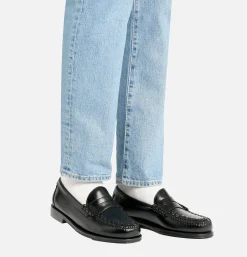 Homme G.H. BASS Mocassins*Mocassin Weejun Weave Black