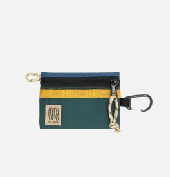 TOPO DESIGNS Petite Maroquinerie*Mountain Accessory Bag Pondblue Forest