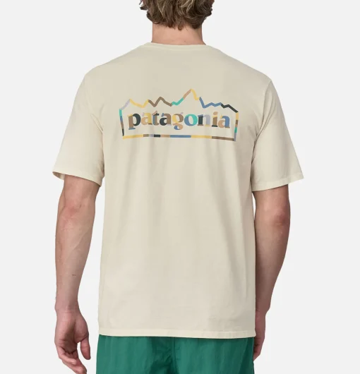 PATAGONIA T-shirts*M's Unity Fitz Responsibility Tee Blanc