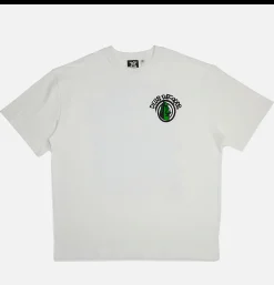 DEUS T-shirts*Outerworld Tee Vintage White