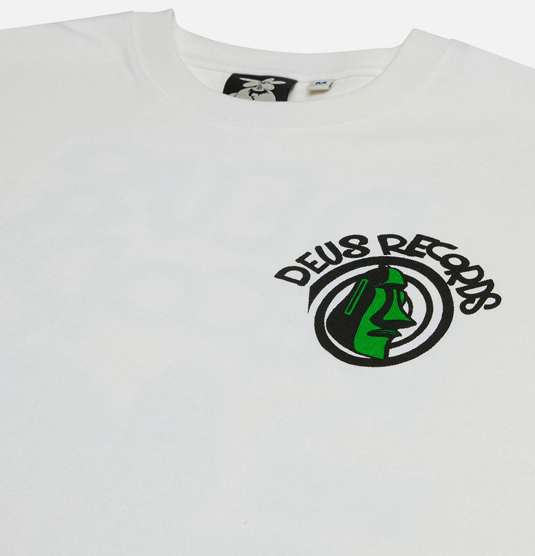 DEUS T-shirts*Outerworld Tee Vintage White