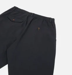 UNIVERSAL WORKS Chinos*Pantalon Double Pleated Black