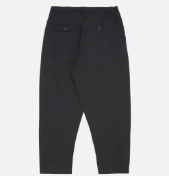 UNIVERSAL WORKS Chinos*Pantalon Double Pleated Black