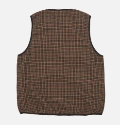 UNIVERSAL WORKS Vestes*Parachute Liner Gilet Black Olive