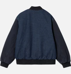 CARHARTT WIP Vestes*Paxon Bomber Navy Stone Washed