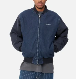 CARHARTT WIP Vestes*Paxon Bomber Navy Stone Washed