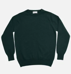 WILLIAM LOCKIE Pulls & Cardigans*Pull Col Rond Green Astra