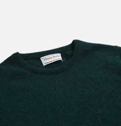 WILLIAM LOCKIE Pulls & Cardigans*Pull Col Rond Green Astra