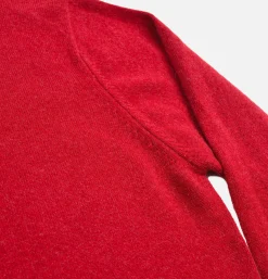 WILLIAM LOCKIE Pulls & Cardigans*Pull Col Rond Poppy Mix