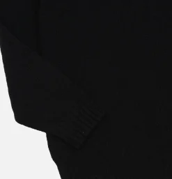 WILLIAM LOCKIE Pulls & Cardigans*Pull Col Roulé Aryan Black