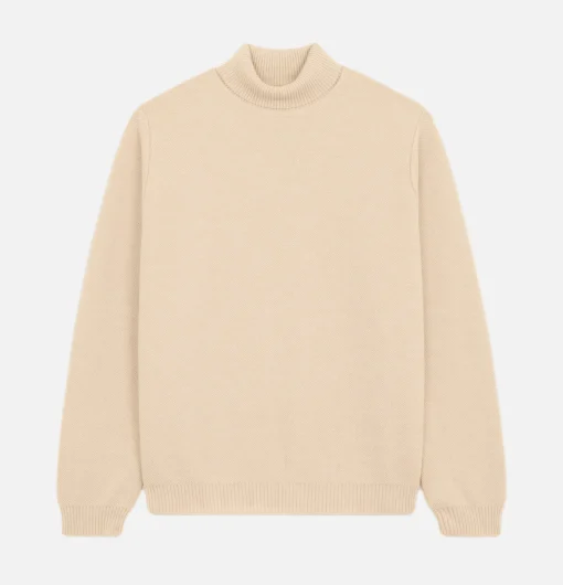 NITTO KNITWEAR Pulls & Cardigans*Pull Col Roule Youri Natural