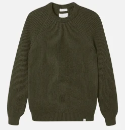 PEREGRINE Pulls & Cardigans*Pull Ford Crew Olive