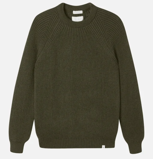 PEREGRINE Pulls & Cardigans*Pull Ford Crew Olive