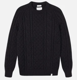 PEREGRINE Pulls & Cardigans*Pull Hudson Aran Navy