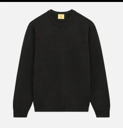 NITTO KNITWEAR Pulls & Cardigans*Pull Youri Col Rond Anthracite