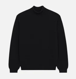 NITTO KNITWEAR Pulls & Cardigans*Pull Youri Col Roulé Black