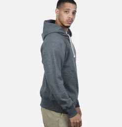 JACKMAN Sweats & Polaires*Pullover Hooded Sweatshirt Stone Grey