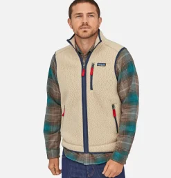 PATAGONIA Sweats & Polaires*Retro Pile Vest Khaki