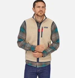 PATAGONIA Sweats & Polaires*Retro Pile Vest Khaki