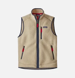 PATAGONIA Sweats & Polaires*Retro Pile Vest Khaki