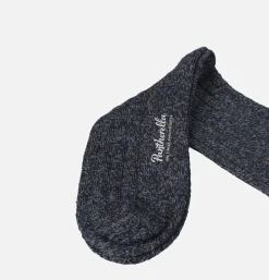 Homme PANTHERELLA Chaussettes*Rye Cotton Black Sea Mix