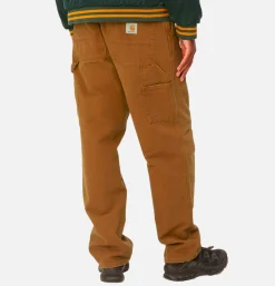 CARHARTT WIP Work Pants*Single Knee Deep H Brown