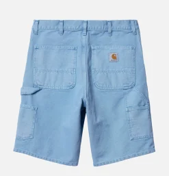 CARHARTT WIP Shorts*Single Knee Short Piscine Fade