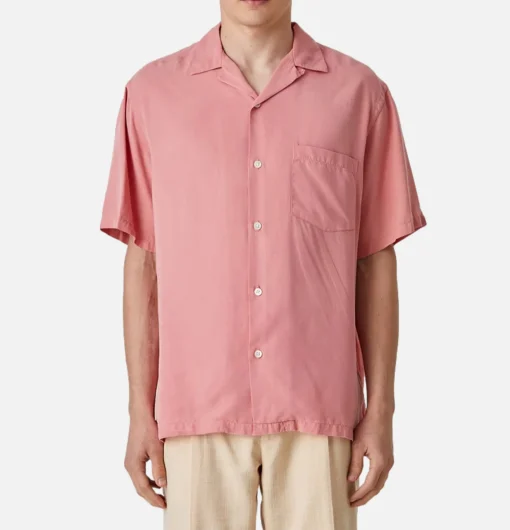 PORTUGUESE FLANNEL Chemises*Ss Shirt Dogtown Pink