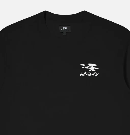 EDWIN T-shirts*Stay Hydrated Tee Noir