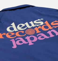 DEUS Vestes*Strata Coach Jacket Blue