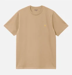 CARHARTT WIP T-shirts*Tee shirt Chase Shirt Sable
