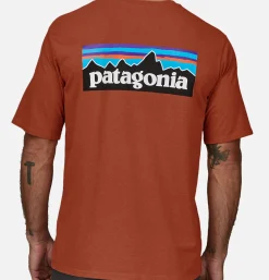 PATAGONIA T-shirts*Tee Shirt Logo P6 Quartz Coral