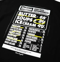 COOKMAN T-shirts*Tee Shirt Supermarket Black