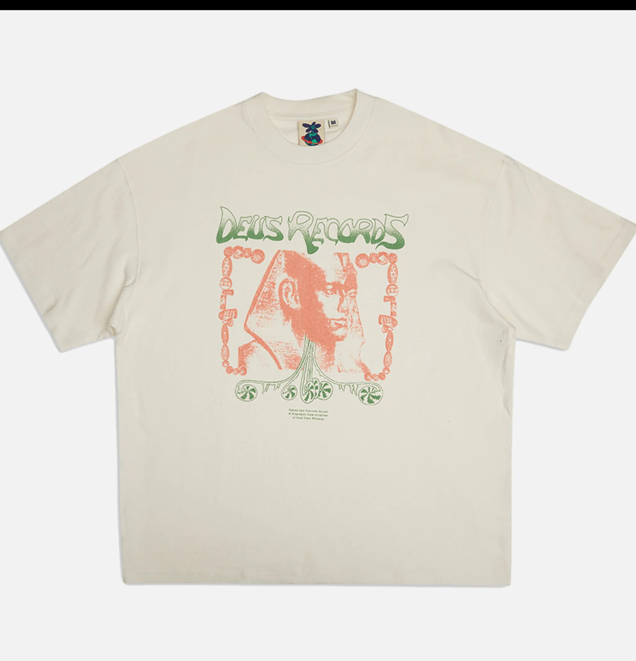 DEUS T-shirts*Time Worship Tee Vintage White