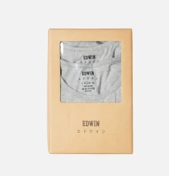 EDWIN T-shirts*T-shirt Double Pack Gris