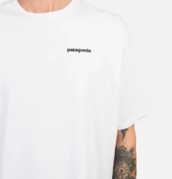 PATAGONIA T-shirts*T-Shirt P6 Logo White