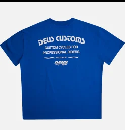 DEUS T-shirts*T-shirt Pro Classic Blue