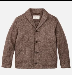 FILSON Vestes|Blousons & Manteaux*Veste Decatur Island en laine Marron